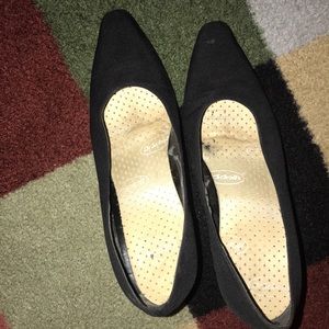 Black heels.